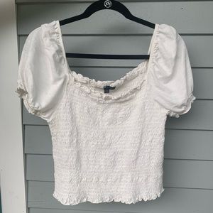 American eagle Smocked Top